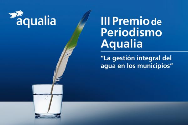 25 autores compiten por el III Premio de Periodismo Aqualia